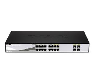 Switch d - link 16 puertos dgs - 1210 - 16 10 - 100 - 1000 +4ptos. sfp layer 2 smart iii