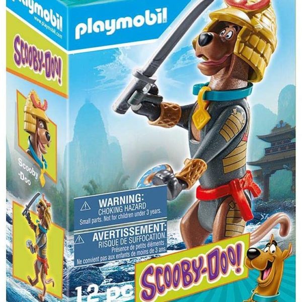 *Playmobil scooby - doo! figura coleccionable samurai