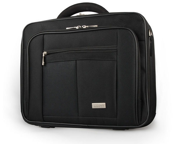Maletin natec boxer para portatil hasta 17.3 pulgadas pulgadas negro