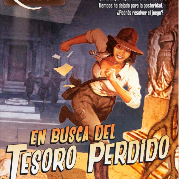 *Juego de mesa escape quest 1: en busca del tesoro perdido formato libro pegi 12