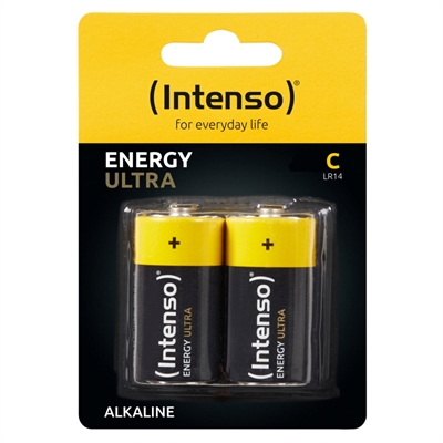 Pack de pilas intenso alcalinas energy ultra clr14 2 unidades