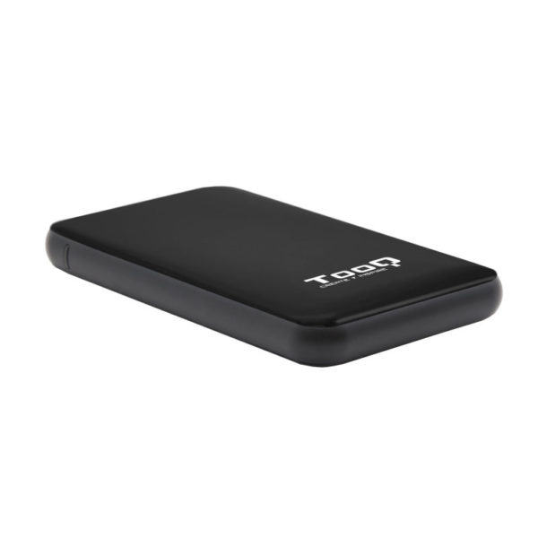 Caja externa tooq tqe - 2528b 2.5 pulgadas 9.5mm sata 3 usb 3.1 negra