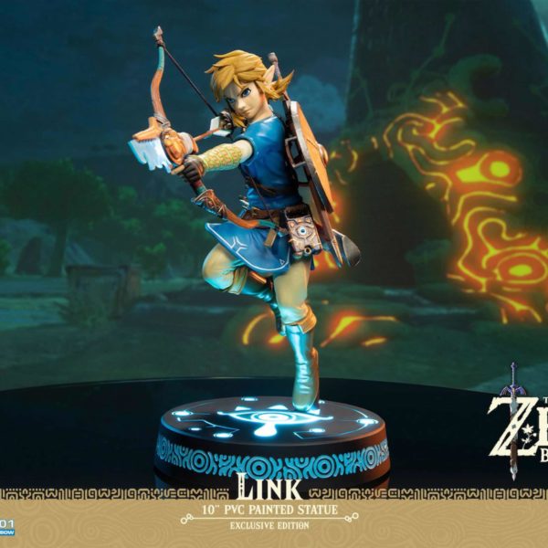 First 4 figures link collectors edition estatua 25 cm the legend of zelda: breath of the wild