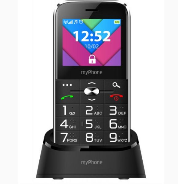 Telefono movil myphone halo c black 2.2 pulgadas - negro