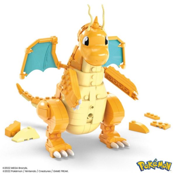 Figura mattel mega construx pokemon dragonite 387 pcs fig 19 cm