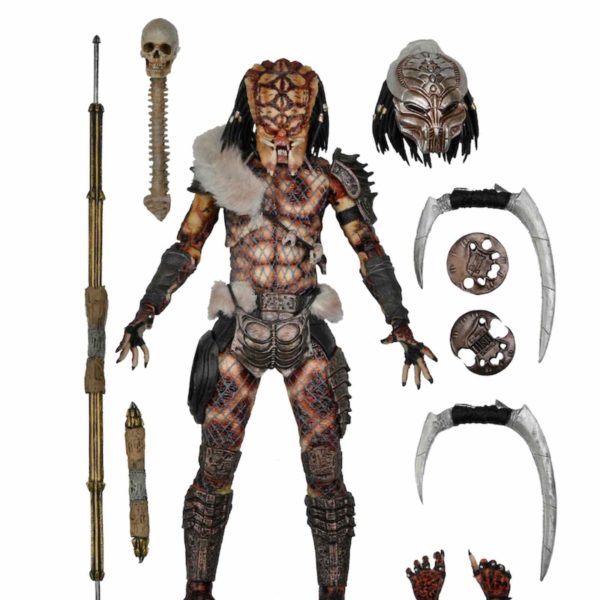 Figura neca ultimate snake predator -  predator 2 scale action figure 18 cm