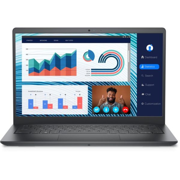 Portatil dell vostro 3420 2jc04 negro i5 - 1135g7 -  8gb -  ssd 512gb -  14 pulgadas fhd -  w10p