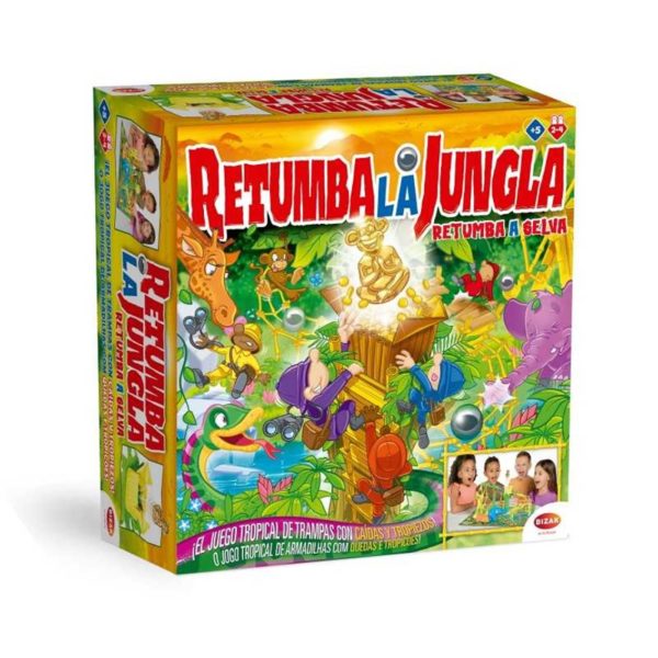 *Juego de mesa bizak retumba la jungla