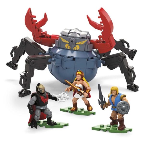 *Figuras mattel mega construx masters of the universe she - ra vs hordak & monstroid