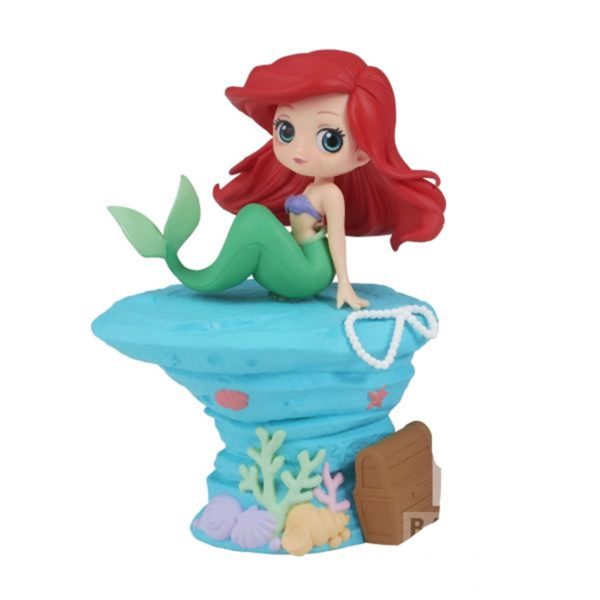 *Figura banpresto q posket disney stories la sirenita ariel mermaid style ver.a 9cm