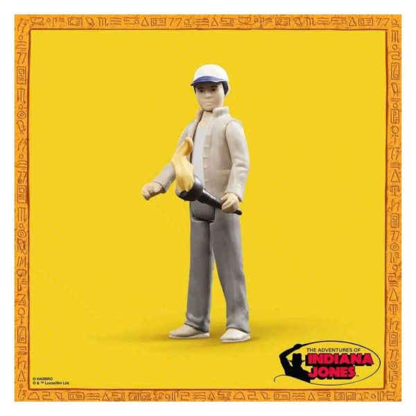 *Figura hasbro indiana jones y el templo de la perdición retro collection short round