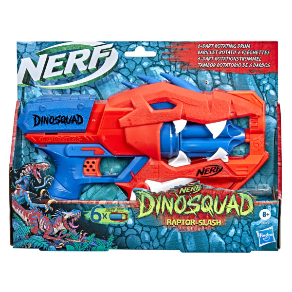 *Lanzador hasbro nerf dino squad raptor slash