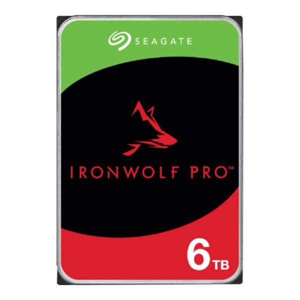 Disco duro interno hdd seagate ironwolf pro nas st6000nt001 6tb 3.5 pulgadas 7200rpm -  256mb -  sata 6gb - s