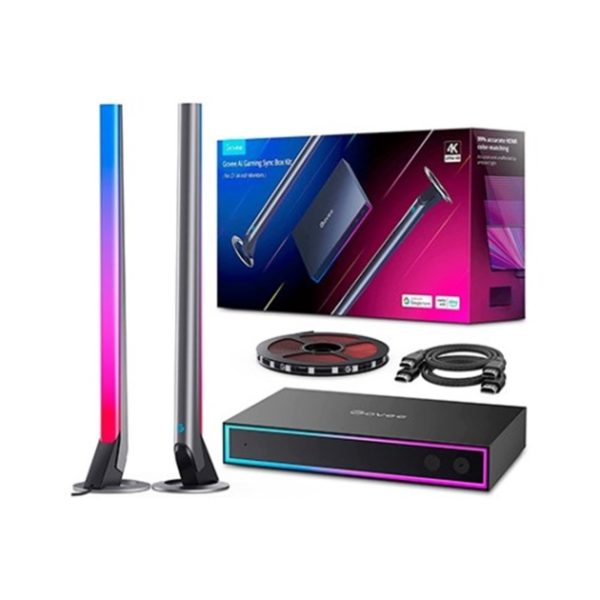 Lampara led govee ai gaming sync box kit h6601 27 pulgadas - 34 pulgadas -  hdmi -  4k -  240hz