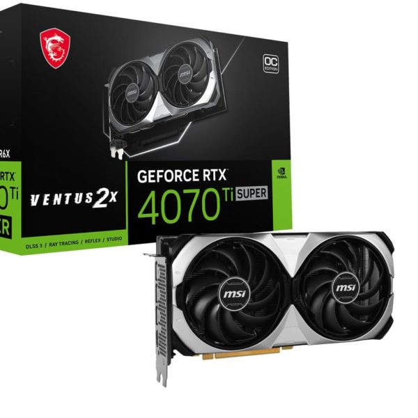 Tarjeta grafica msi nvidia rtx 4070 ti super 16g ventus 2x oc