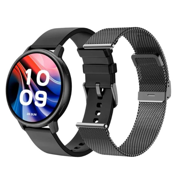 *Smartwatch spc smartee duo classic 1.43 pulgadas negro + correa