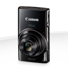 Camara digital canon ixus 285 hs negra 20.2mp zoom 24x -  zo 12x -  3 pulgadas litio -  videos hd -  modo eco