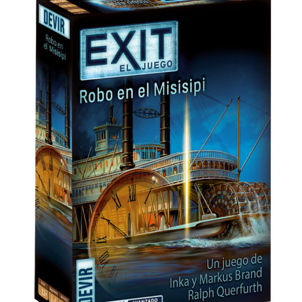 Juego de mesa exit 14 robo en el mississippi