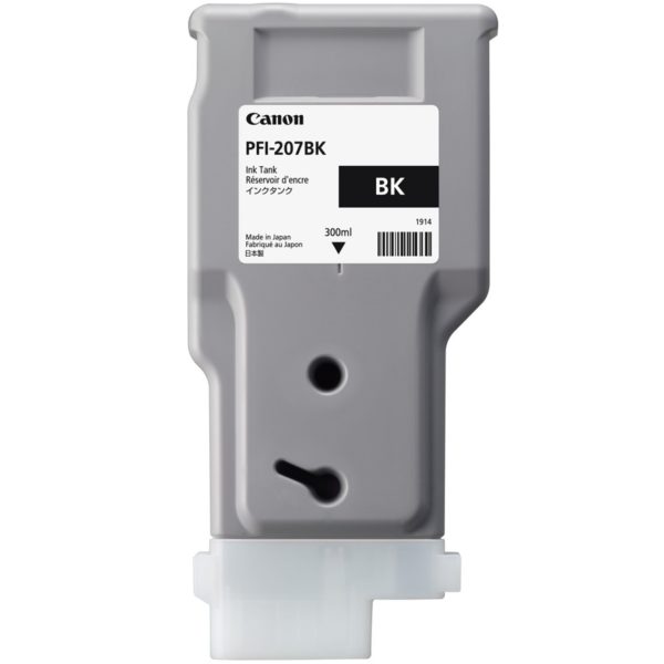 Cartucho canon pfi - 207 bk