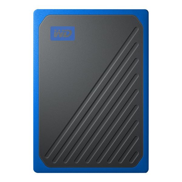 Disco duro externo ssd wd western digital 2tb my passport go usb 3.0 cobalto