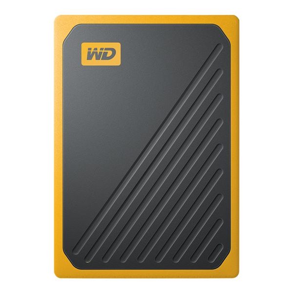 Disco duro externo ssd wd western digital 2tb my passport go usb 3.0 ambar