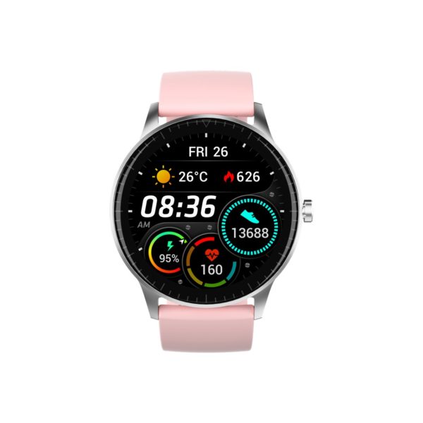 Pulsera reloj deportiva denver sw - 173 - smartwatch -  ip67 -  1.28 pulgadas -  bluetooth - rosa