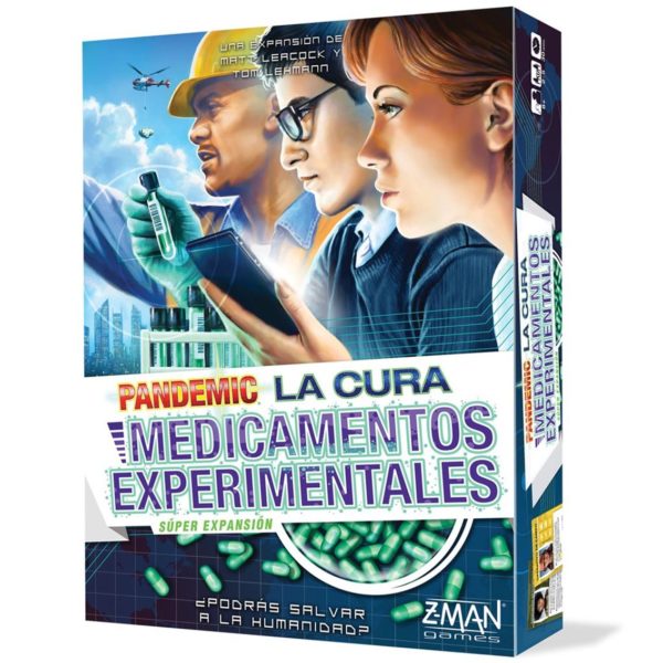 *Juego de mesa pandemic la cura expansion medicamentos experimentales pegi 8