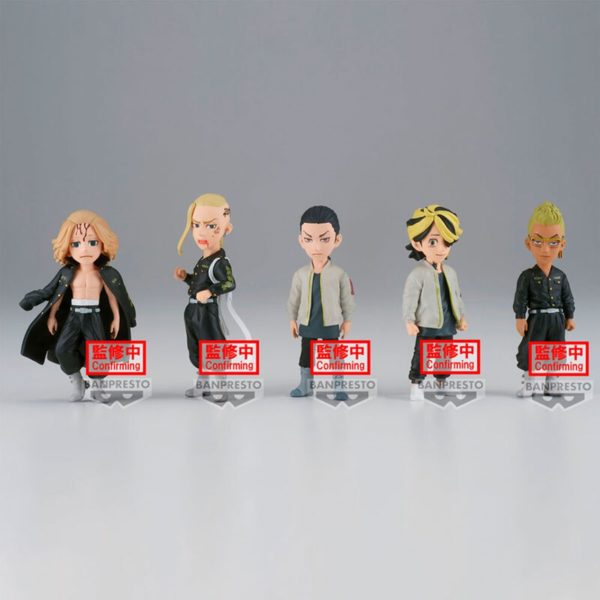 Figura banpresto tokyo revengers world collectable 1 unidad aleatoria vol 2