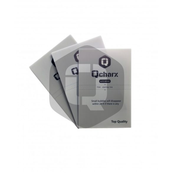 Laminas de proteccion frontales qcharx hidrogel autoreparación qx qx1 25 unidades
