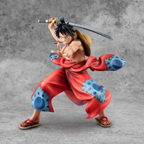*Figura megahouse one piece p.o.p statue warriors alliance luffy taro