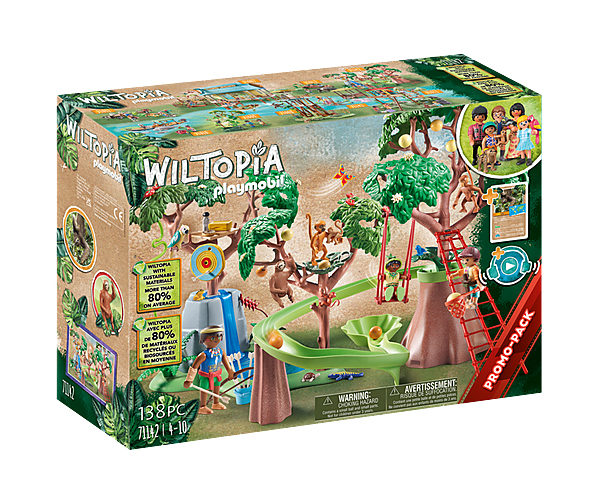 Playmobil wiltopia -  parque infantil jungla tropical