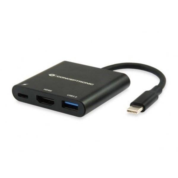 *Adaptador conceptronic usb tipo c a hdmi - usb 3.0 - usb tipo c