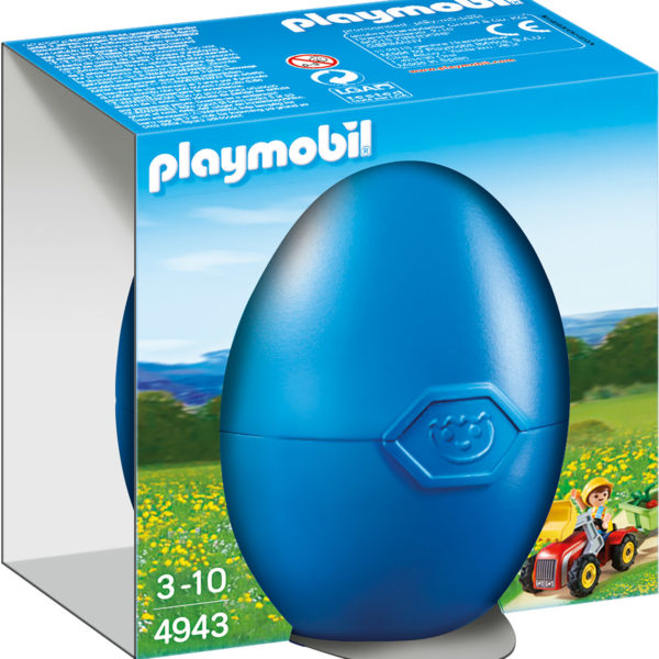 Playmobil niño con tractor
