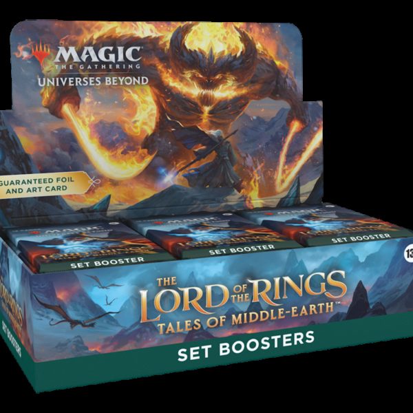 Caja de cartas magic the gathering set boosters the lord of the rings 30 unidades inglés