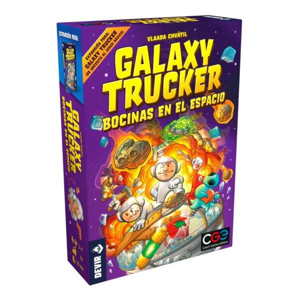 *Juego de mesa galaxy trucker expansión bocinas en el espacio