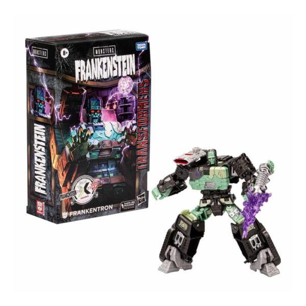 Figura hasbro transformers universal monsters frankenstein frankentron