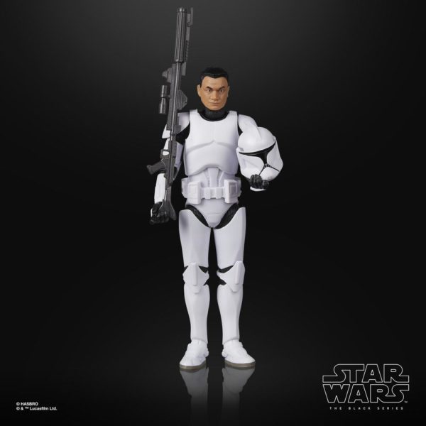 *Figura hasbro star wars the black series attack of the clones phase 1 cloone trooper