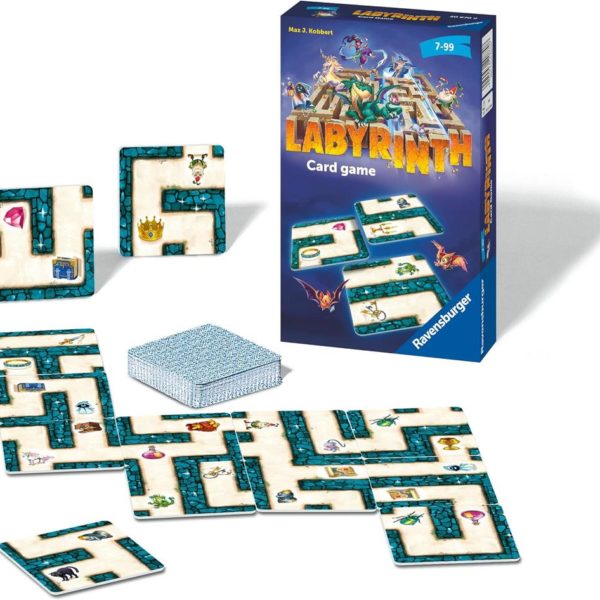 Juego de cartas ravensburger labyrinth formato viaje