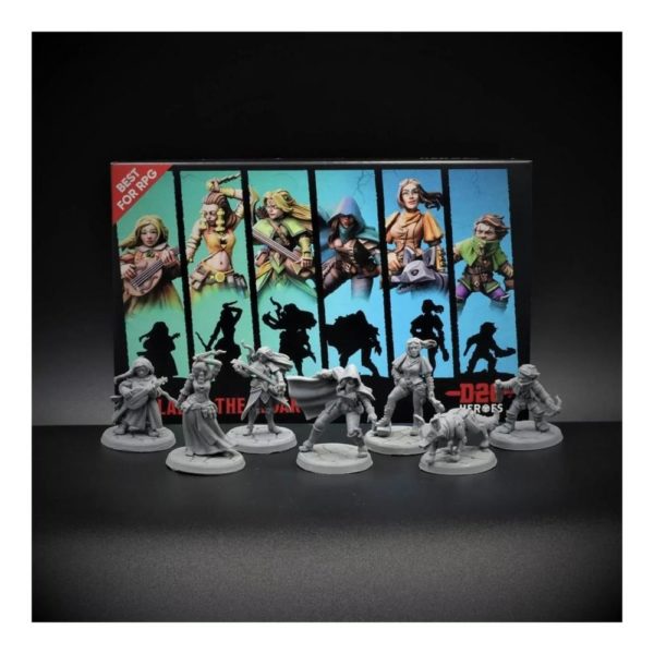 *Juego de mesa d20 heroes ballad of the cloak edad recomendada 14 años idioma ingles