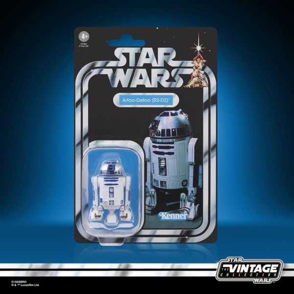 *Figura hasbro star wars the vintage collection artoo - detoo (r2 - d2)