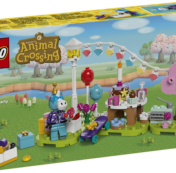 Lego animal crossing fiesta de cumpleaños de azulino
