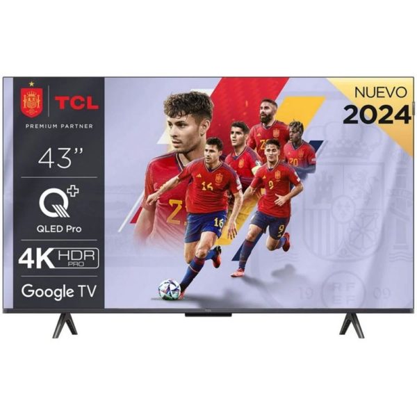 Tv tcl 43 pulgadas qled 4k uhd -  43c655 -  google tv