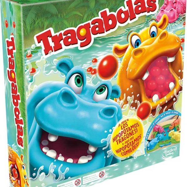 *Juego de mesa hasbro tragabolas los tipopótamos tragones