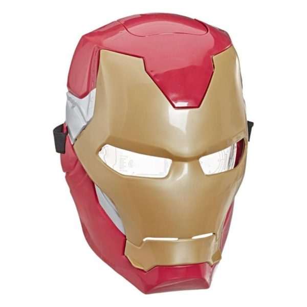 Mascara con efectos marvel vengadores iron man