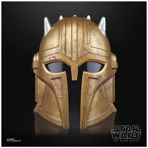 Casco electrónico hasbro star wars the mandalorian the black series the armorer