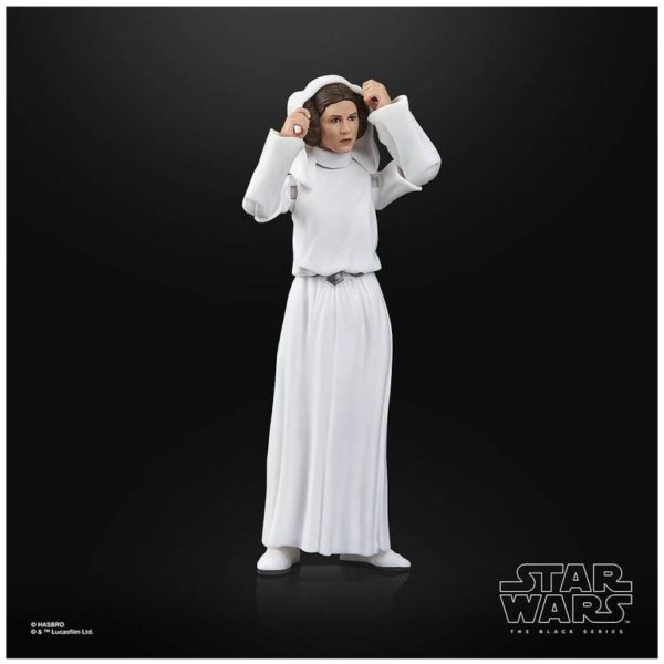 Figura hasbro star wars a new hope the black series princess leia organa