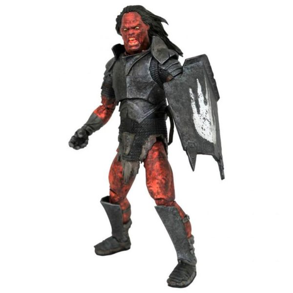 Figura diamond select toys el señor de los anillos orco uruk - hai