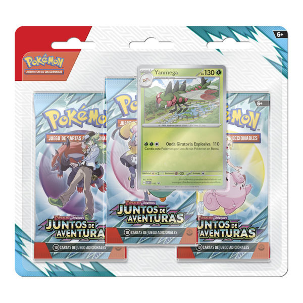 Juego de cartas pokemon tcg pack blister assorted bulk español
