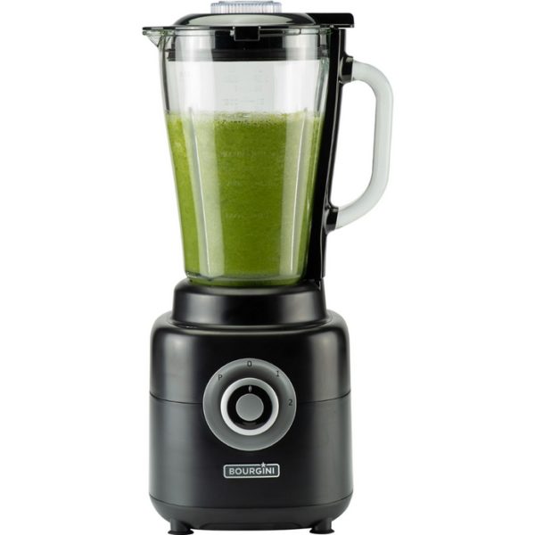 *Batidora de vaso bourgini powerblender cristal 1.7l 1000w vaso extra