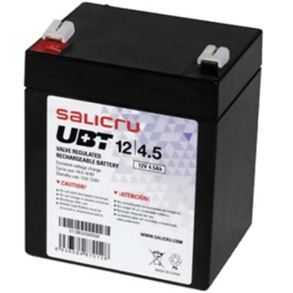 *Bateria agm salicru compatible para sais 4.5ah 12v